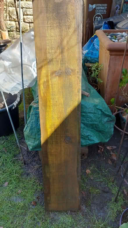 Photo of free Wood sleeper (Cashes Green GL5) #2