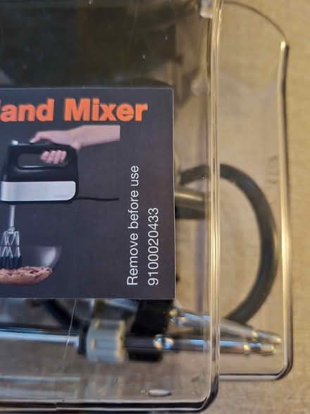 Photo of free Hand mixer w/ dough/meat hooks + (Clayton, NC) #4