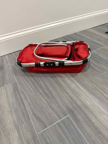 Photo of free Red Material basket (Coolidge Corner, Brookline) #3