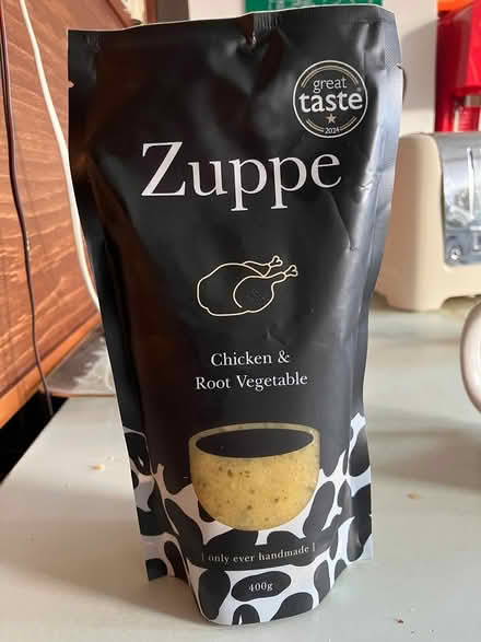 Photo of free soup! chicken & root veg (Camden Square NW1) #1