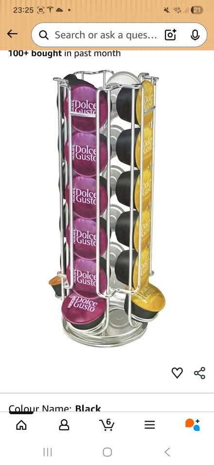 Photo of Dolce Gusto coffee pod holder (IG6 3s) #1