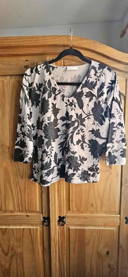 Photo of free Women's black and cream top (Hope-under-Dinmore HR6) #1