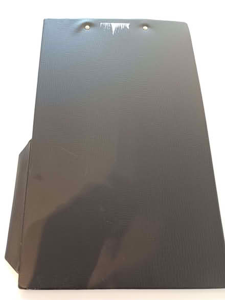 Photo of free Sleek Black Clipboard with Pen Holder (Orgreave S13) #3