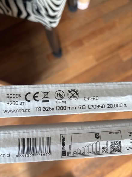 Photo of free 2 x 1200mm fluorescent tubes (Richmond TW10) #1