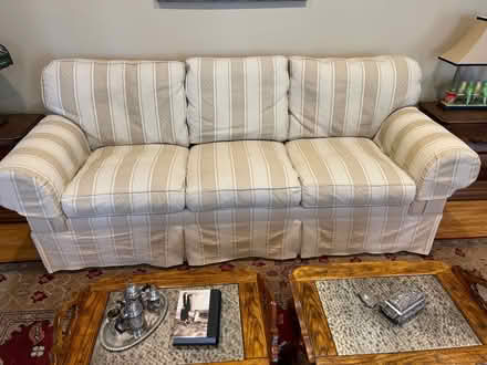 Photo of free Sofa, Chair with Ottoman (Montvale nj) #1