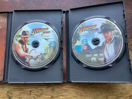 Photo of free Indiana jones dvds (Crewkerne) #2