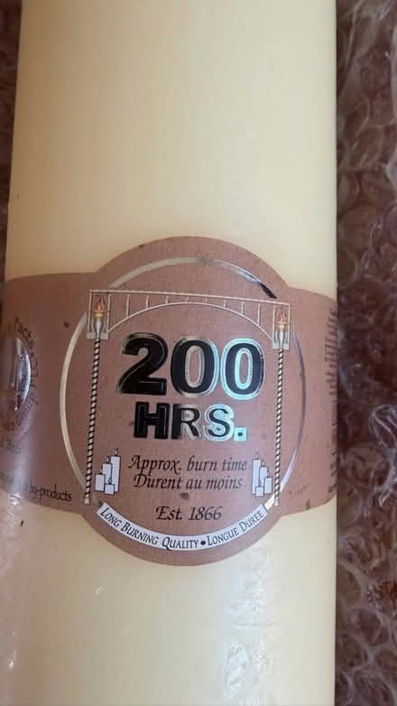 Photo of free Long lasting candles (Welling DA16) #1