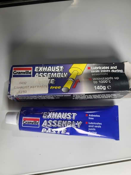 Photo of free Exhaust assembly paste (Rushden NN10) #1