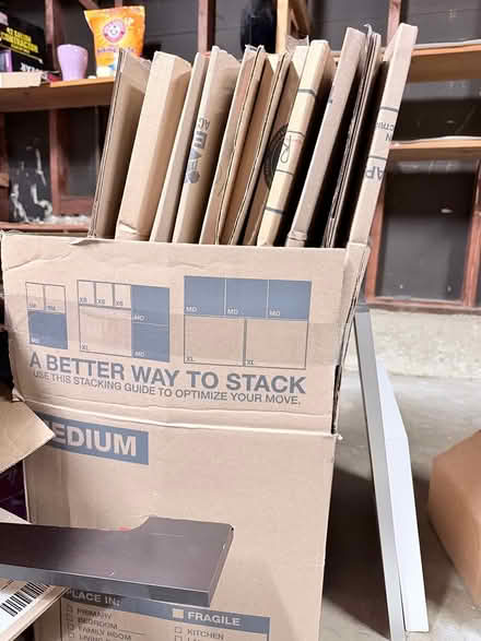 Photo of free 10+ medium Home Depot boxes (Golden Way and Lincoln Way) #1