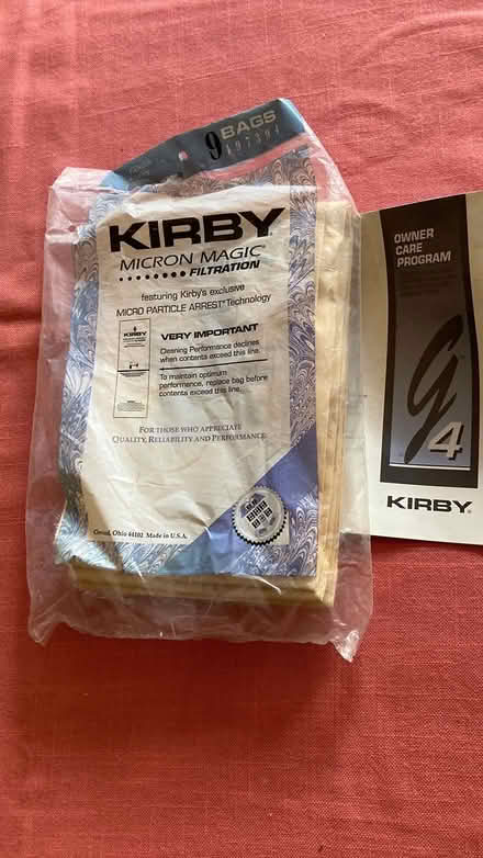 Photo of free Kirby parts and bag of filters (Kingston) #1