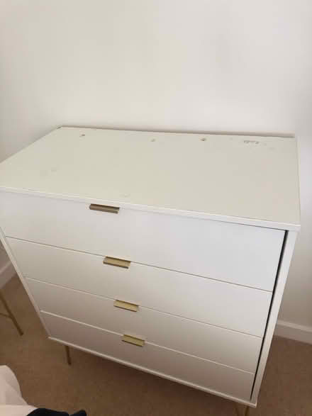 Photo of free White chest of drawers (CR0) #2