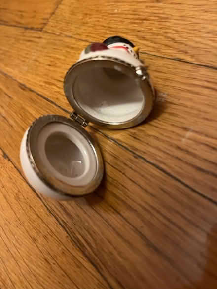 Photo of free Snowman pill case (Winter Hill) #2