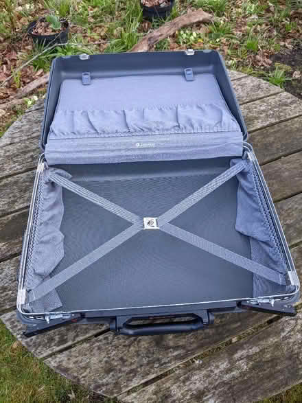 Photo of free Samsonite suitcase approx 52cm X 42cm X 15cm (Gorse Hill GU22) #2