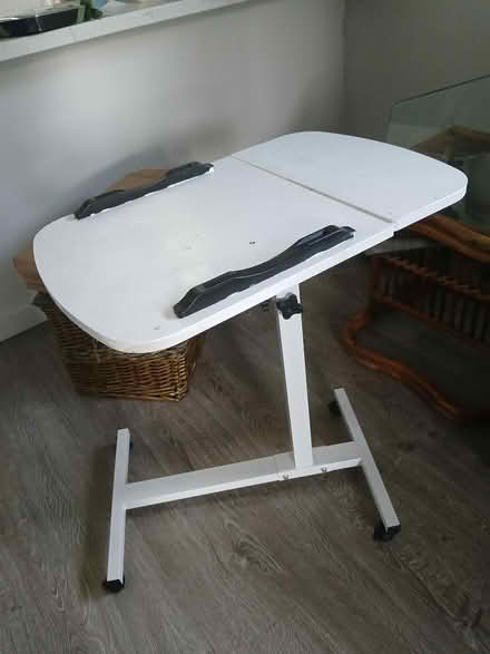 Photo of free two end tables one computer table (larchmont) #1