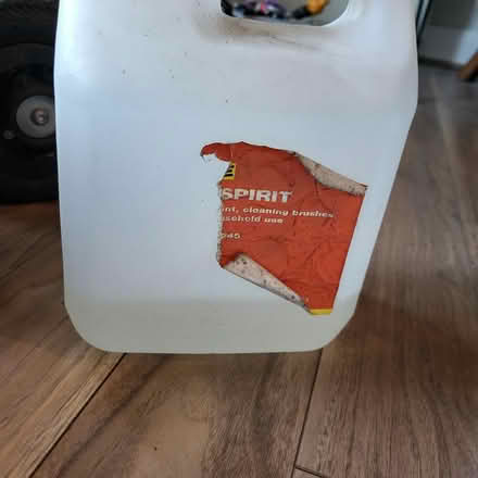 Photo of free White spirit (Oaklands nr Welwyn AL6) #2