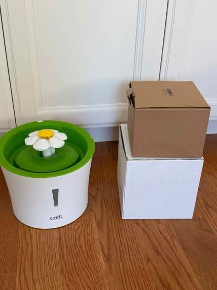 Photo of free Cat water fountain + filters (Coolidge Corner, Brookline) #1
