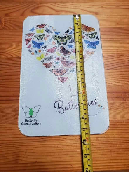 Photo of free Glass board with butterfly heart (Dyke Road area BN1) #1