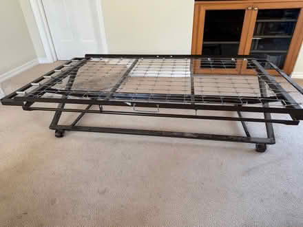 Photo of free Twin-sized Trundle Bed Frame (East Glenview) #2