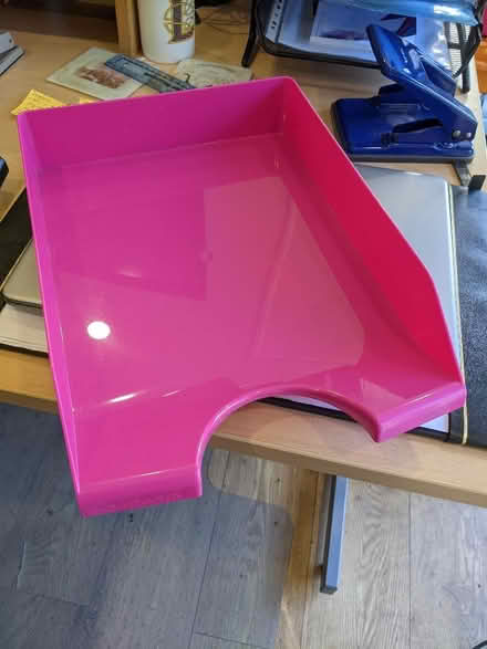 Photo of free Pink in-tray (Gorse Hill GU22) #1