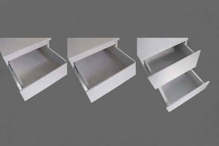 Photo of free White , drawer unit 40 x 40.cm., measurements on photograph (Burbage LE10) #2