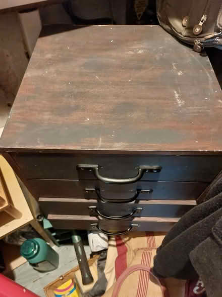 Photo of free Drawers - 4 drawer bedside table (New Malden KT3) #1