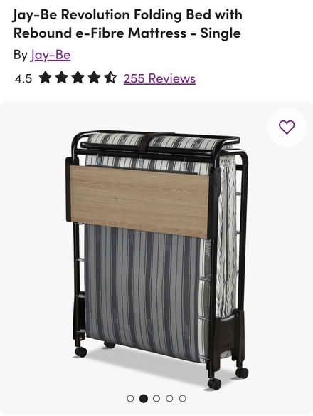 Photo of free Jay-be folding bed (Plaistow E13) #3