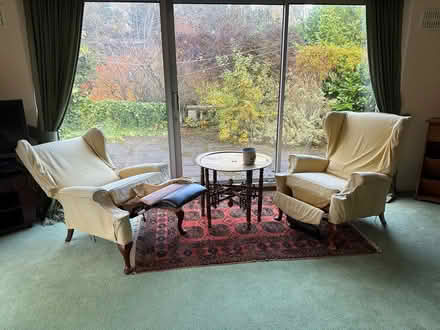 Photo of free 2 Vintage Parker Knoll armchairs (lu62pf) #1