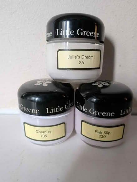 Photo of free Three Little Greene sample pots (West Malvern CP WR14) #1