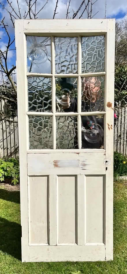 Photo of free Exterior blown glass wooden door (TW12 - Hampton Hill) #1