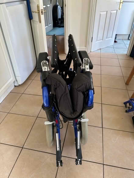 Photo of free Folding wheelchair (Stanford in the Vale SN7) #2
