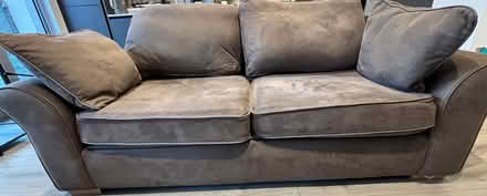Photo of free 2 Seater Sofa Soft Brown From NEXT (Brighton, BN2) #1