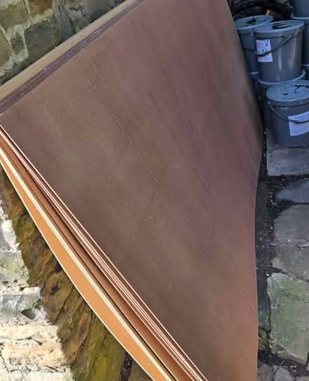 Photo of free 5 sheets of hardboard 2.4m x1.2m (Kirkstall LS6) #1