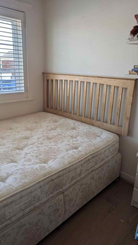 Photo of free 5ft relyon divan bed with (South Abingdon Oxfordshire) #2
