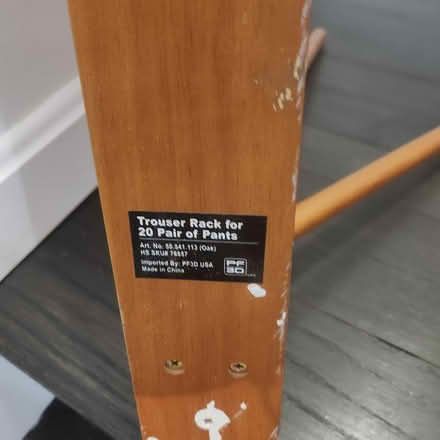 Photo of free Trouser Rack (NE DC near Takoma Park) #1