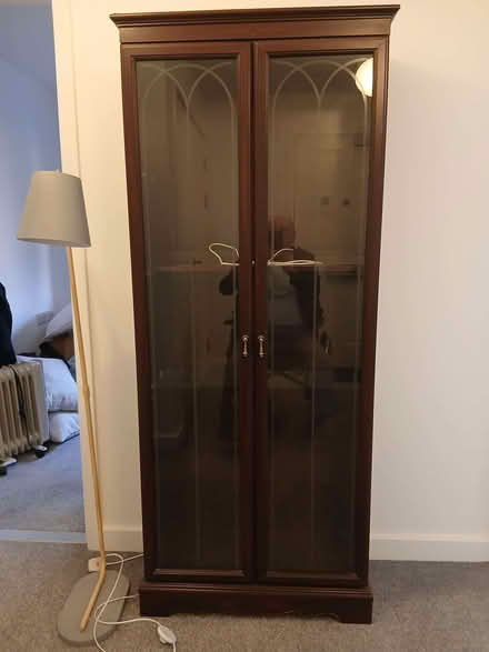 Photo of free Display cabinet and lamp (Arleston TF1) #3