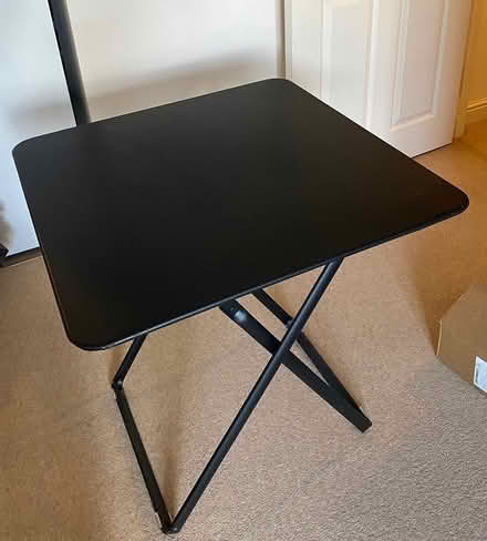 Photo of free Black foldable steel table (Sydenham CV31) #2