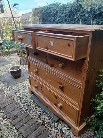 Photo of free Pine Chest of Drawers (Wigginton OX15) #2