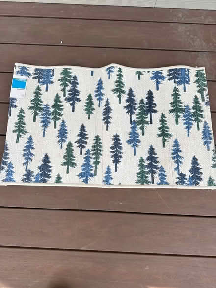 Photo of free New rug - free 20”x34” tree rug (3 Hoffman place Newport, RI) #1