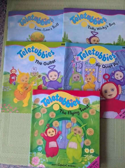 Photo of free Five Teletubbies Books (Beulah Hill SE19) #1