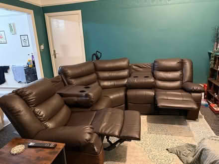 Photo of free Recliner corner sofa (B13) #2