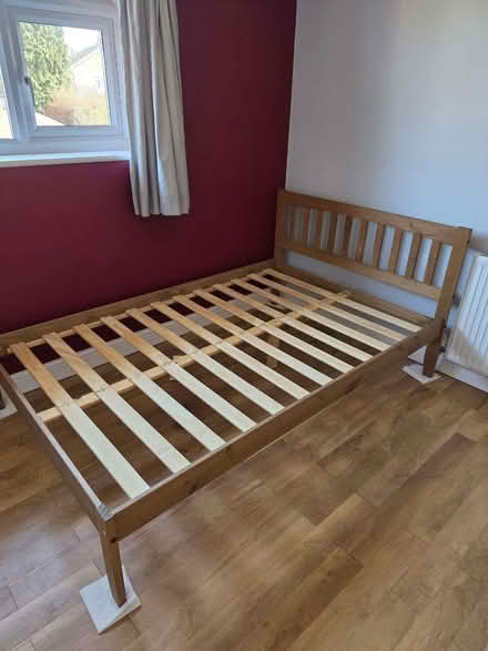 Photo of free Small double bed frame (Nether Poppleton YO26) #1