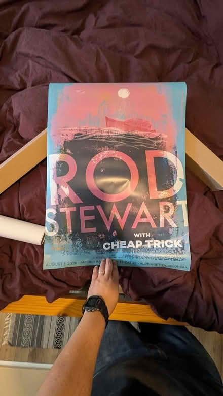 Photo of free Rod Stewart tour posters (Castlepoint BH8) #2