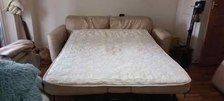 Photo of free Leather.sofa bed (Iden Green Benenden) #2