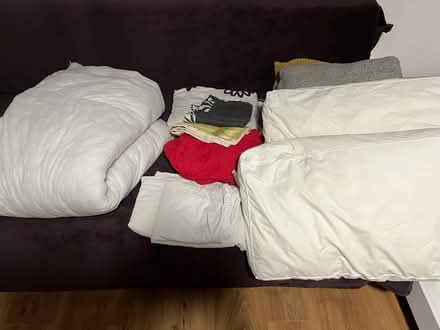 Photo of free Bedding and cushions (Drylaw EH4) #1