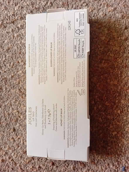 Photo of free Joules lip balm trio . New unopened (Harrogate. HG1.) #2