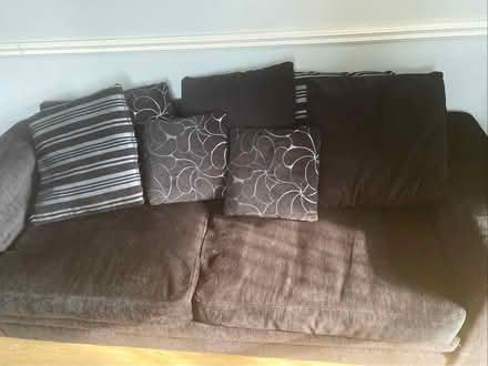 Photo of free Black 3 Seater Sofa (Birmingham B8) #1