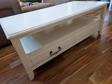Photo of free White Coffee Table (146th & Amsterdam Ave) #2