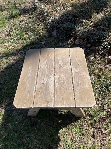 Photo of free Table out door (Harwood,Md) #2