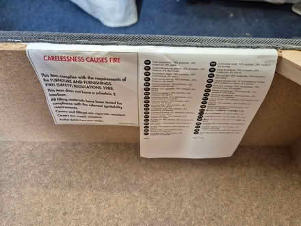 Photo of free Sturdy footstall in grey fabric (Cheshunt EN8) #4