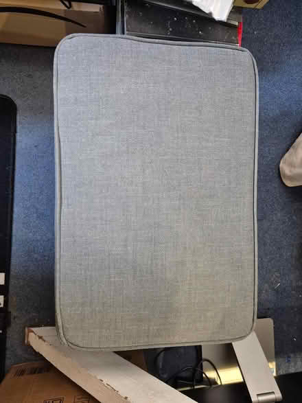 Photo of free Sturdy footstall in grey fabric (Cheshunt EN8) #2